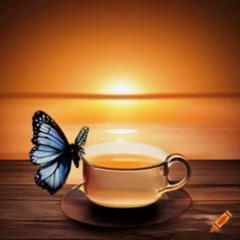 morning tea (relax)
