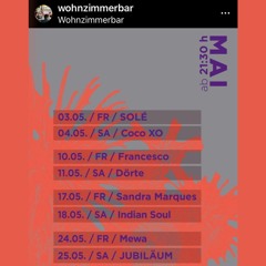 Wohnzimmerbar 17.5.24