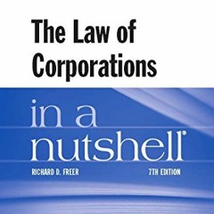 VIEW [EPUB KINDLE PDF EBOOK] The Law of Corporations in a Nutshell (Nutshells) by  Ri