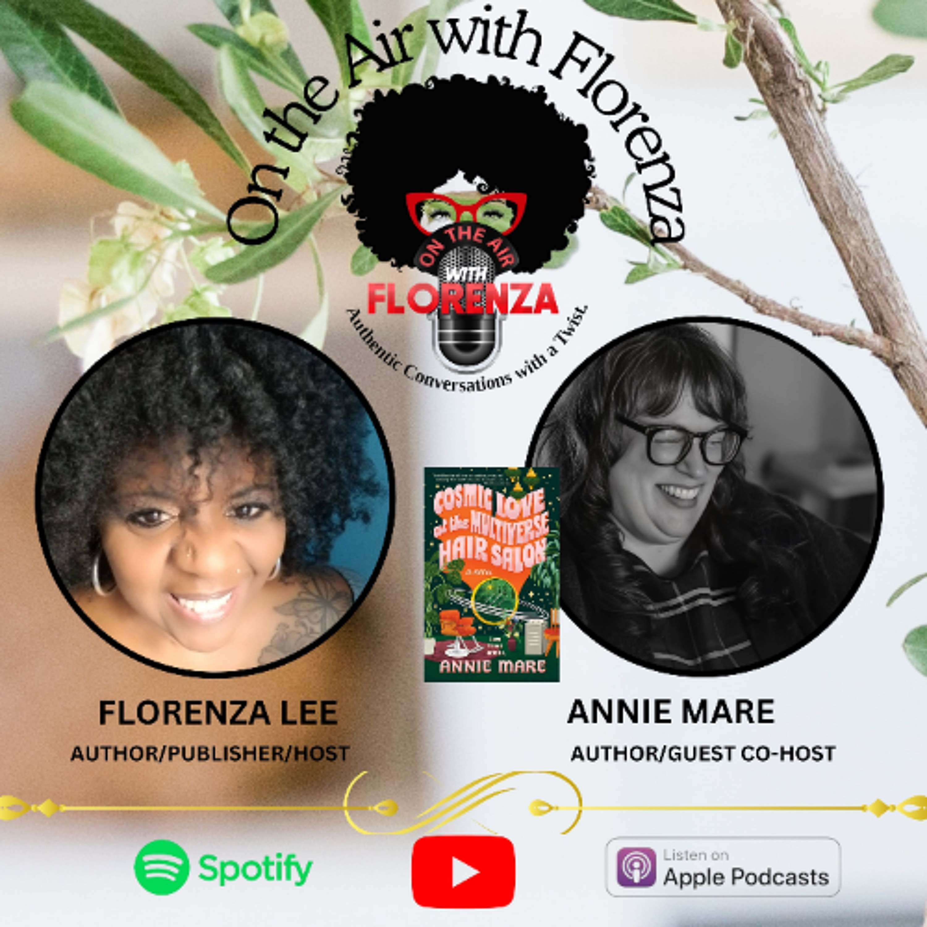 cover of episode Annie Mare  Co-hosts On the Air with Florenza