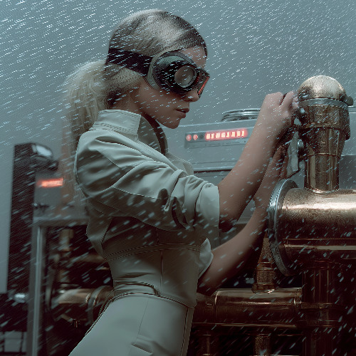 Dissolving through telescope