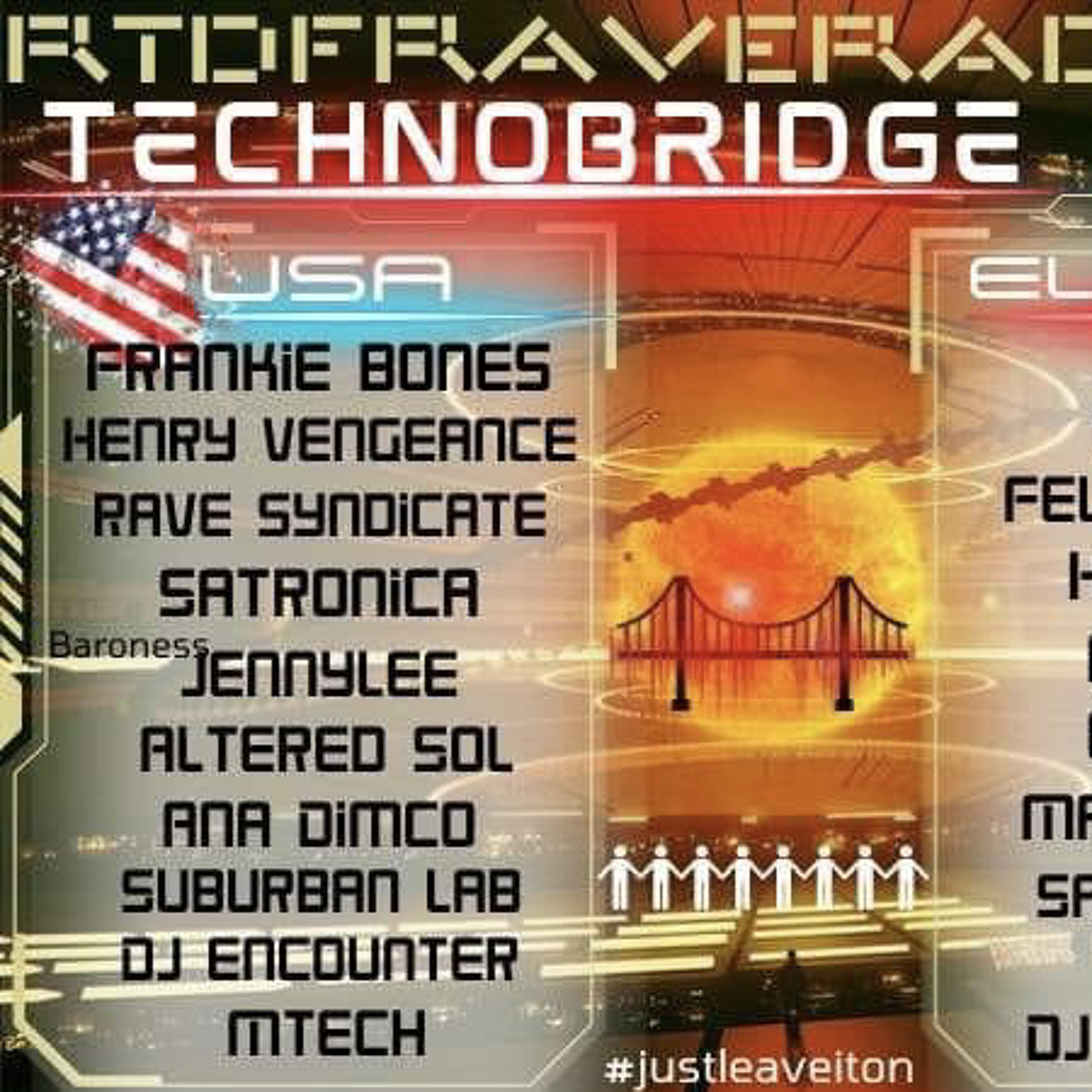 TECHNOBRIDGE an Exclusive Mix for RTDF Rave Radio by DJ Encounter