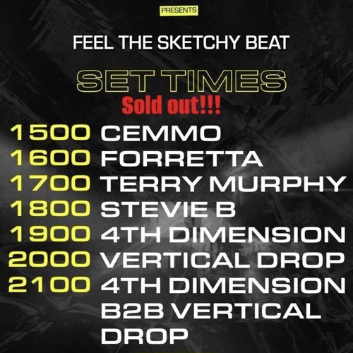 Vertical Drop @ Sketchy Beats 22.02.2025