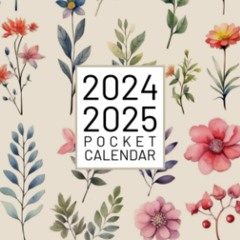 PDF/READ pocket calendar 2024-2025 for purse: 2 Year Small Size 4x6.5 -