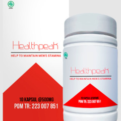 Kapsul Healthpeak: Meningkatkan Vitalitas Pria Secara Alami.