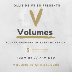 VOLUMES on Saturo Sounds - Volume 7 with Ollie de Vries (April 28, 2022)