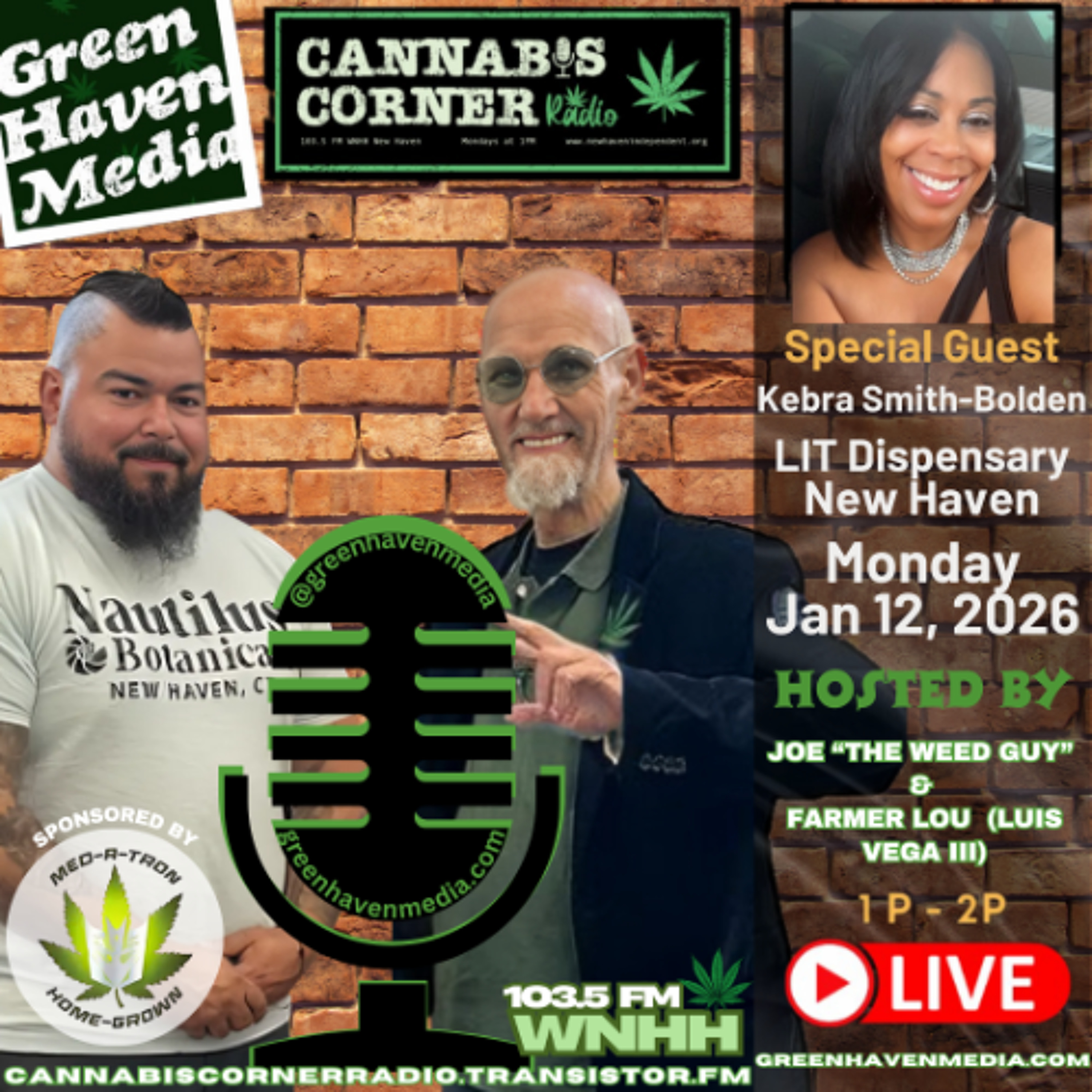 Cannabis Corner Radio: Jan 12, 2026 episode artwork