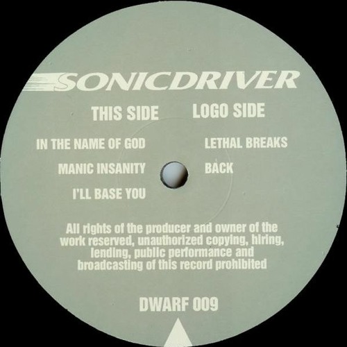 Sonicdriver - In The Name Of God