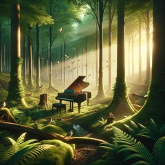 Deciduous Serenity: Birdsong & Piano Chill