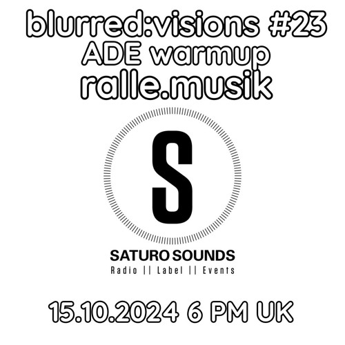 Blurred Visions 23 ADE warmup
