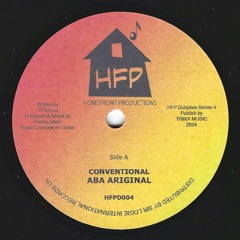 "OUT NOW" HFPD004 Aba Ariginal - Conventional Hand Cut Poly Vinyl Dubplate Series 4 PROMO