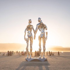 Sunrise Set - Burning Man 2025