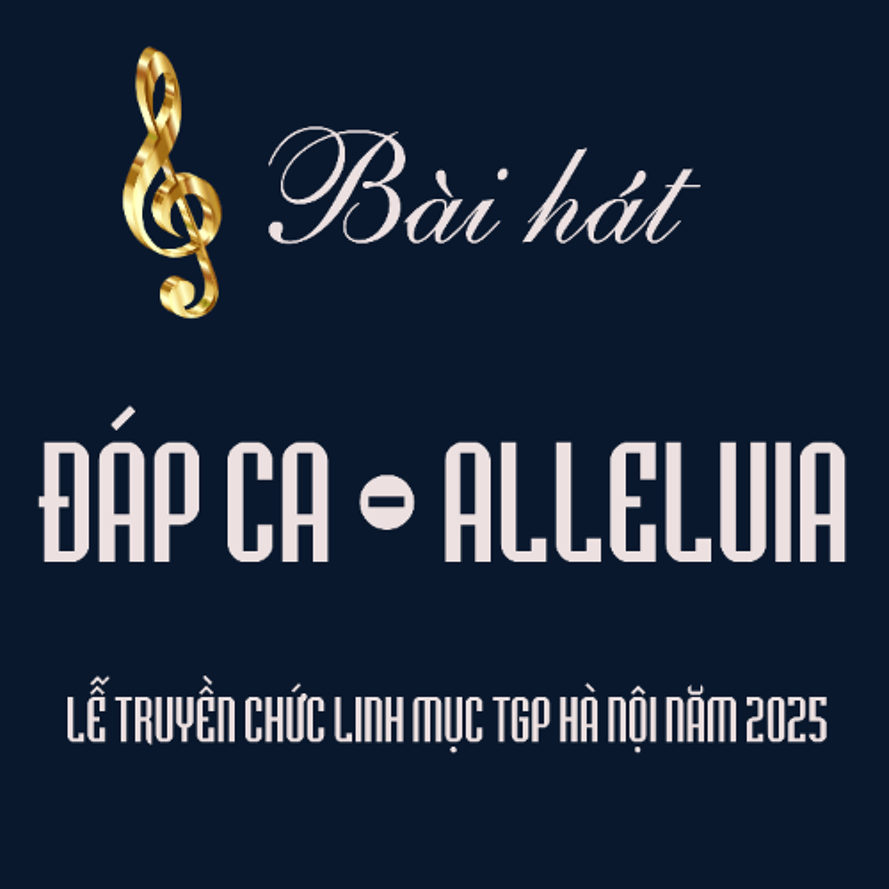 Đáp ca - Alleluia