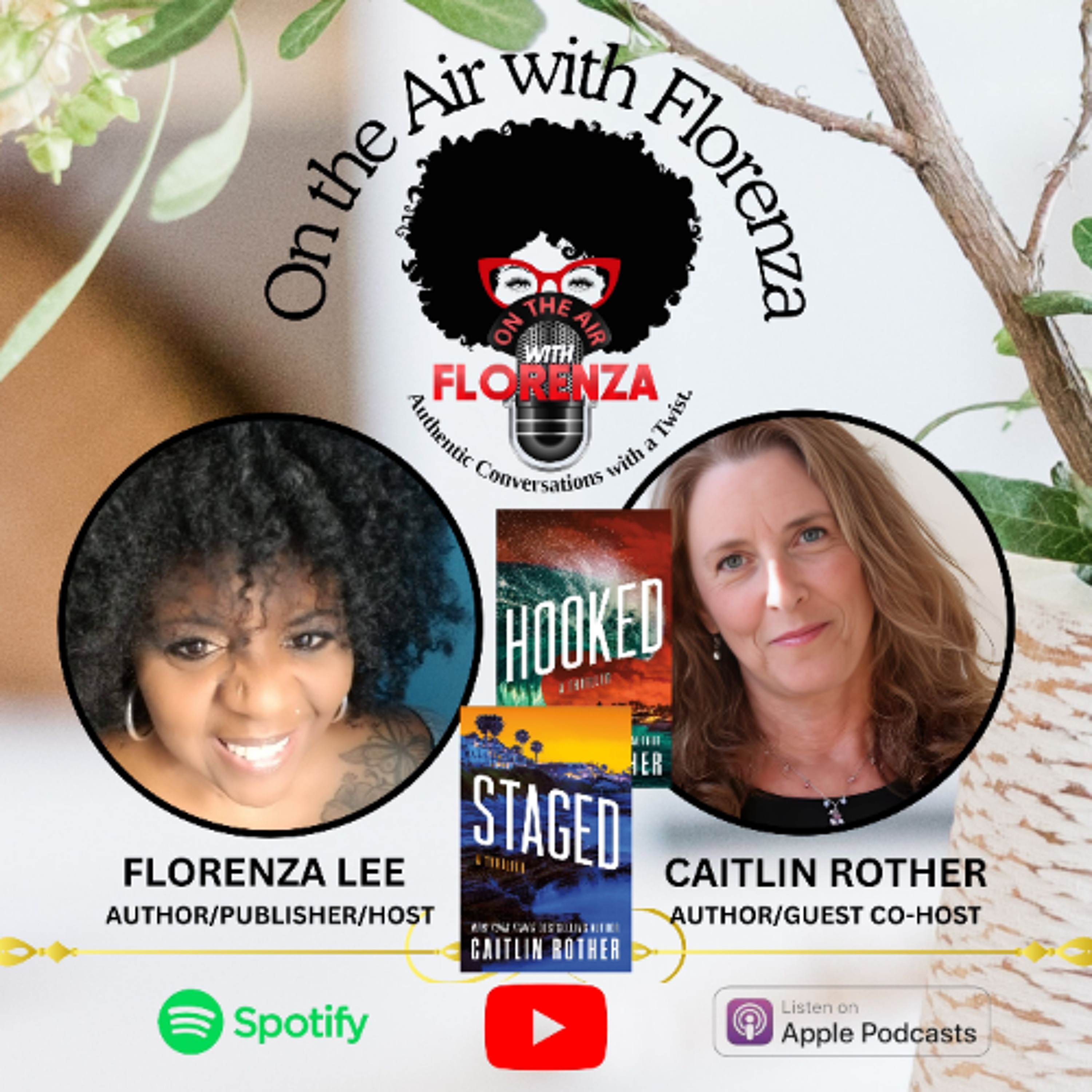 Caitlin Rother Co-hosts On the Air with Florenza episode artwork