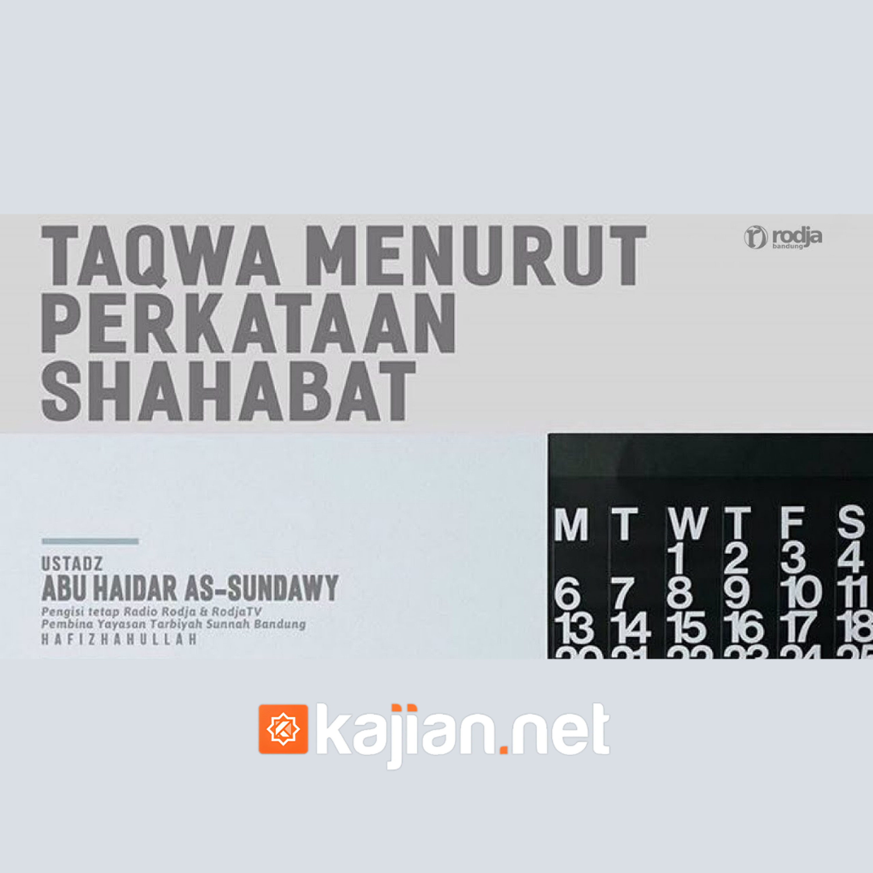 Bab Taqwa: Taqwa Menurut Perkataan Sahabat (Mendalami Amalan Hati) - Ustadz Abu Haidar As-Sundawy حفظه الله episode artwork