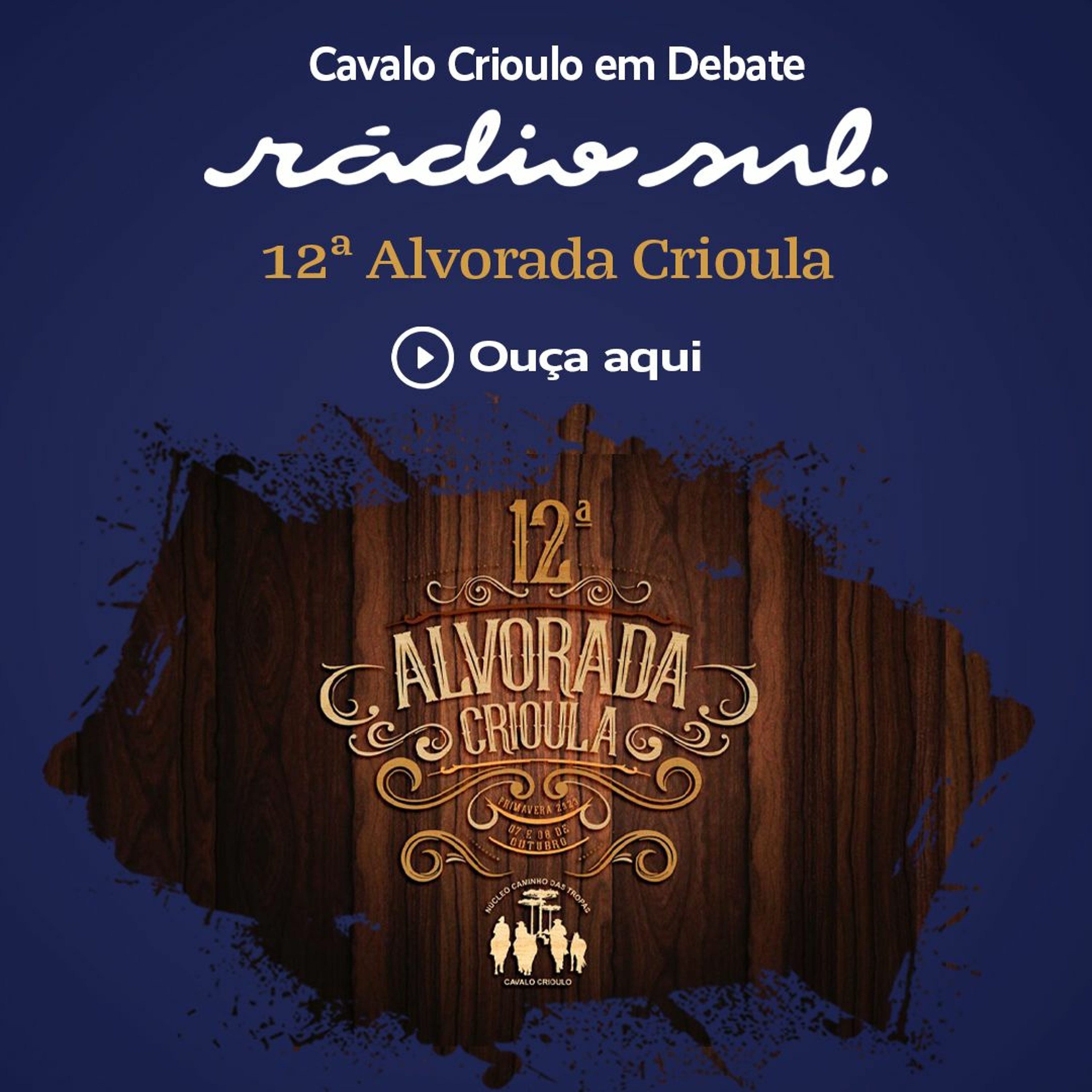 Cavalo Crioulo em Debate - Alvorada Crioula Berço de Campeões episode artwork