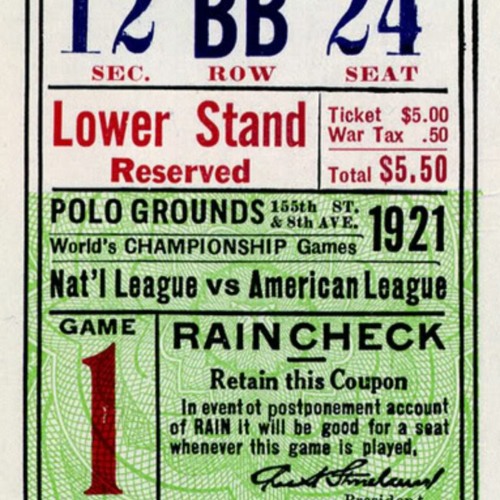 Stream episode 10 5A Sports History 1921 first World Series Broadcast