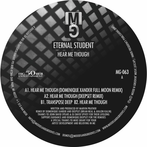MG-063, Eternal Student - Hear Me Though