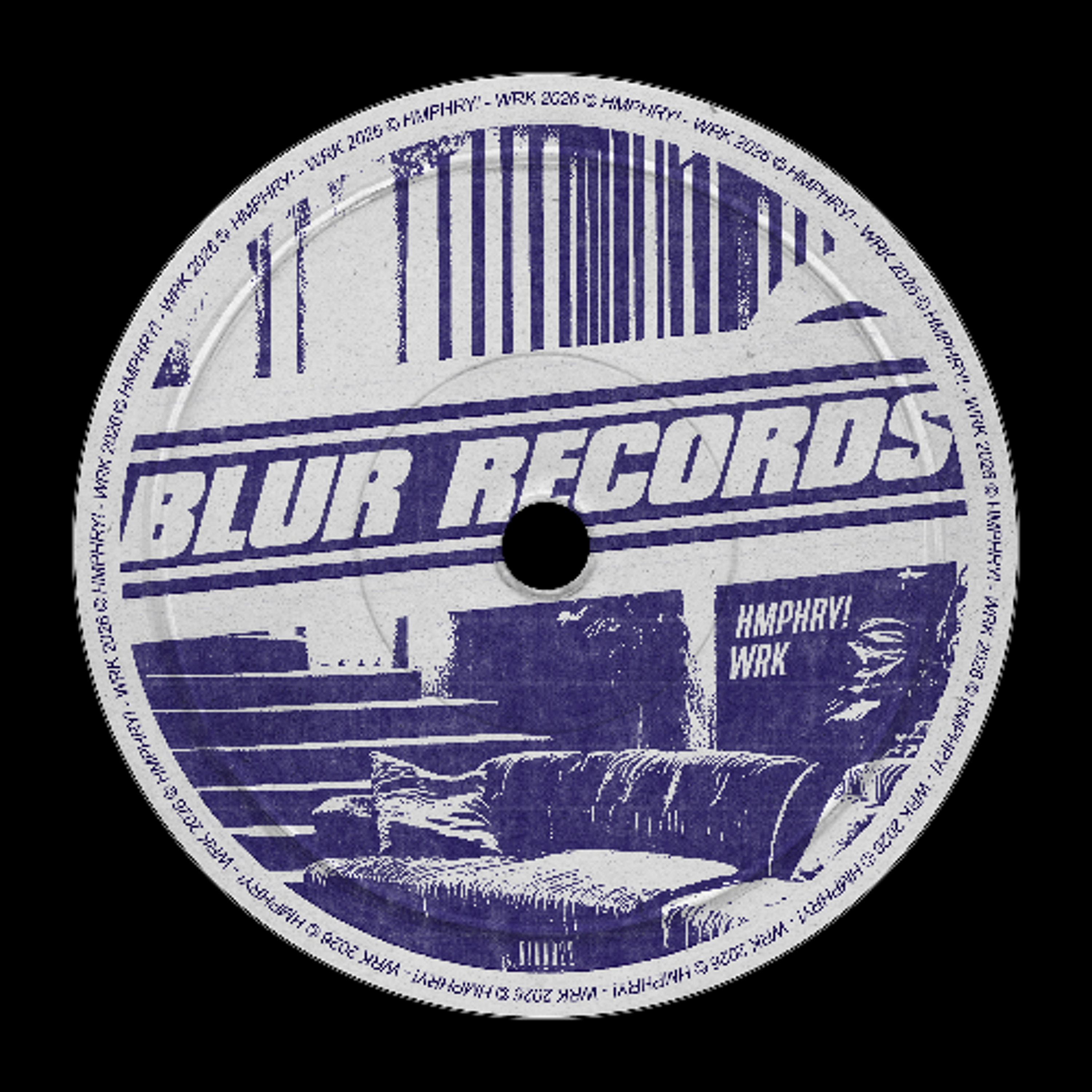 PREMIERE: HMPHRY! - WRK [Blur Records] episode artwork