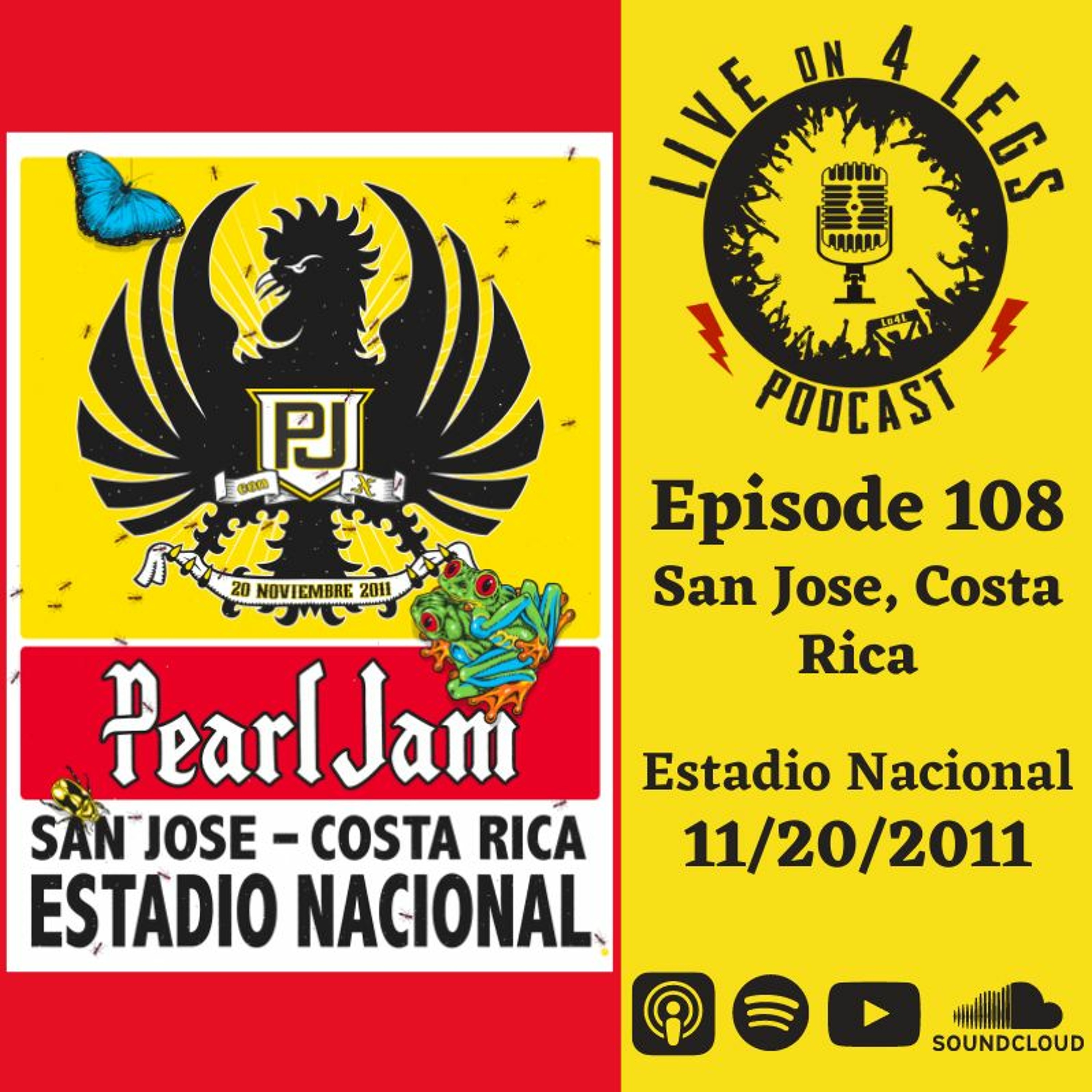 Episode 108: San Jose, Costa Rica - 11/20/11