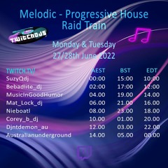 Reflect Within 063 TwitchDJs Melodic Progressive Raid Train