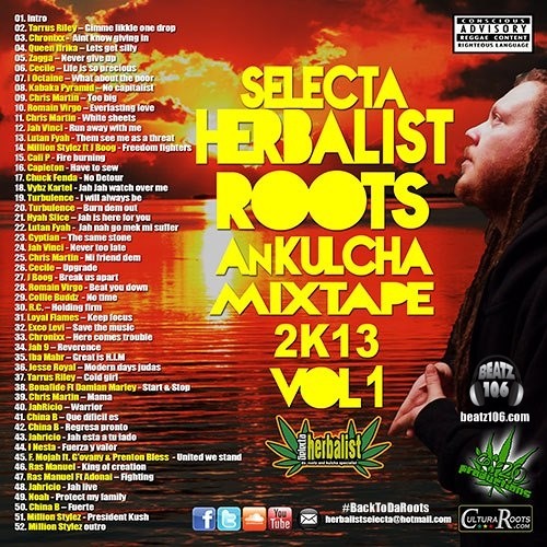 Roots An Kulcha MixTape Part1 by Selecta Herbalist