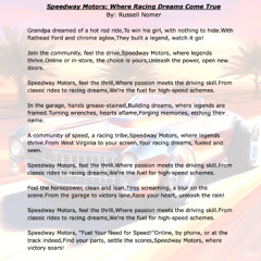 Speedway Motors Where Racing Dreams Come True