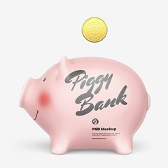 84+ Download Free Piggy bank Mockup - Side View Object Mockups PSD Templates