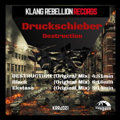 Druckschieber - Black (Klang Rebellion Records)