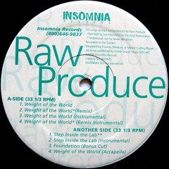 Raw Produce - Weight Of The World (Remix)