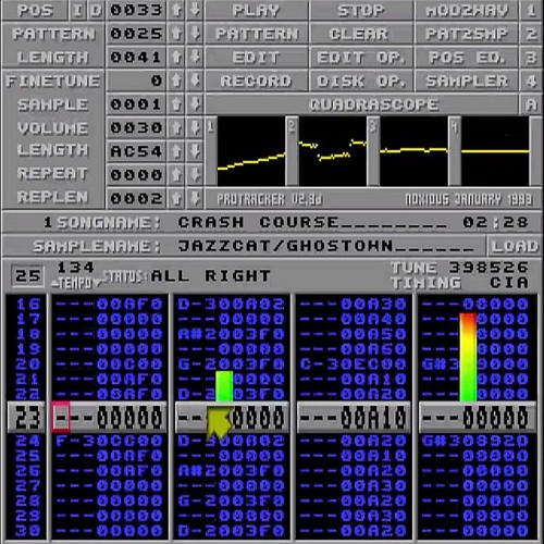 Crash Course (Amiga 500 Protracker module, 2025)