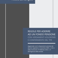 (ePUB) Download Regole per aderire ad un fondo pensione  BY : Nicola Santangelo