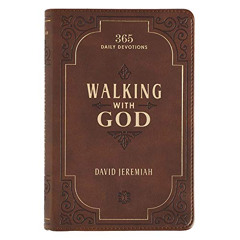 [Read] EBOOK 💖 Walking with God Devotional - Brown Faux Leather Daily Devotional for