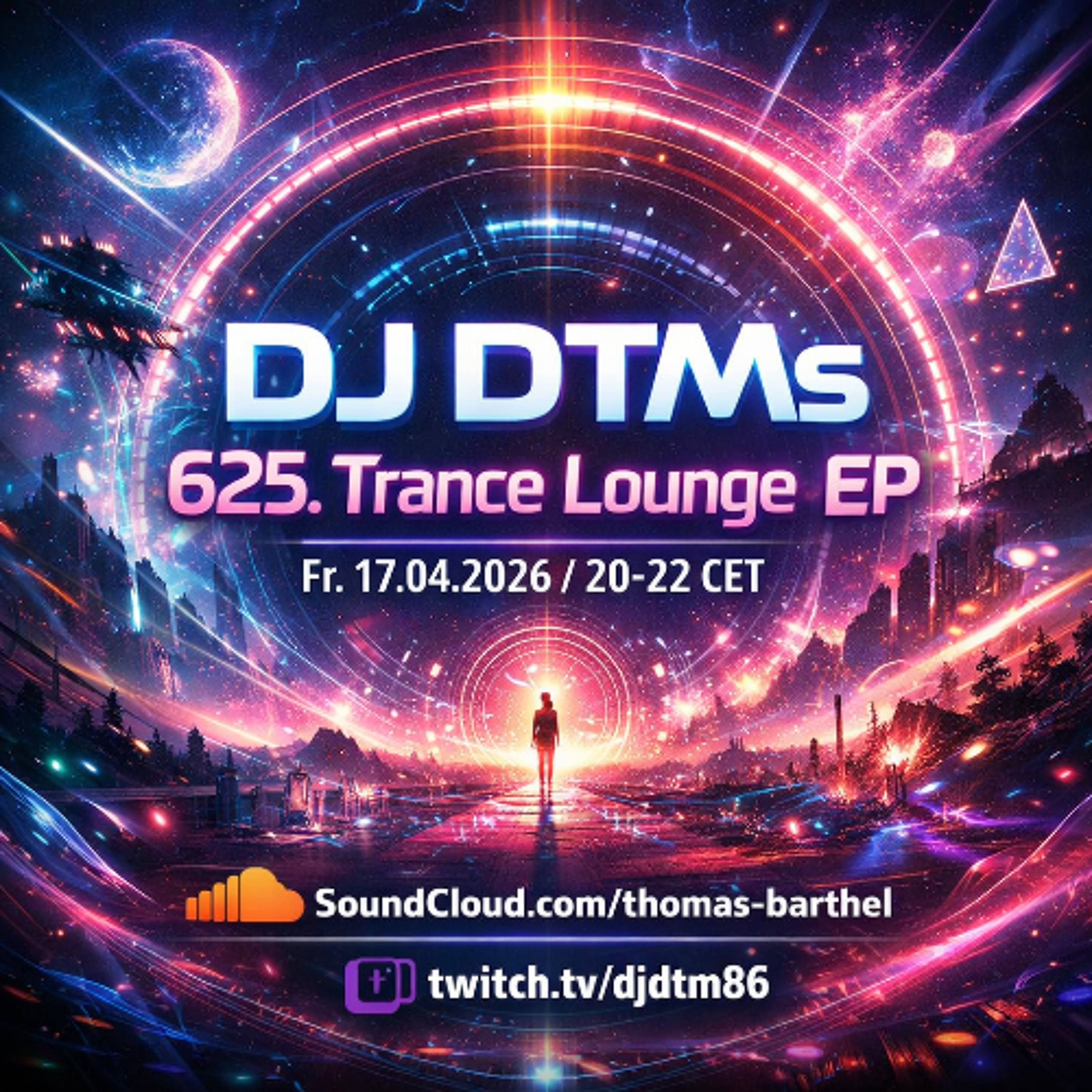 DJ DTMs 625. Trance Lounge EP episode artwork