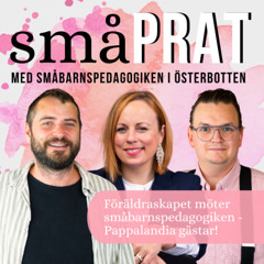 Småprat avsnitt 19: Föräldraskapet möter småbarnspedagogiken - Pappalandia gästar!