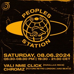 Peoples Station #38 - 24/06/08 DJ Chromz & Vali NME Click
