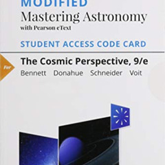 free PDF 📚 Modified Mastering Astronomy with Pearson eText -- Standalone Access Card