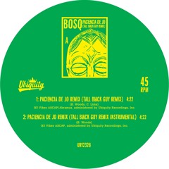 Paciencia De Jo (Tall Black Guy Remix Instrumental)