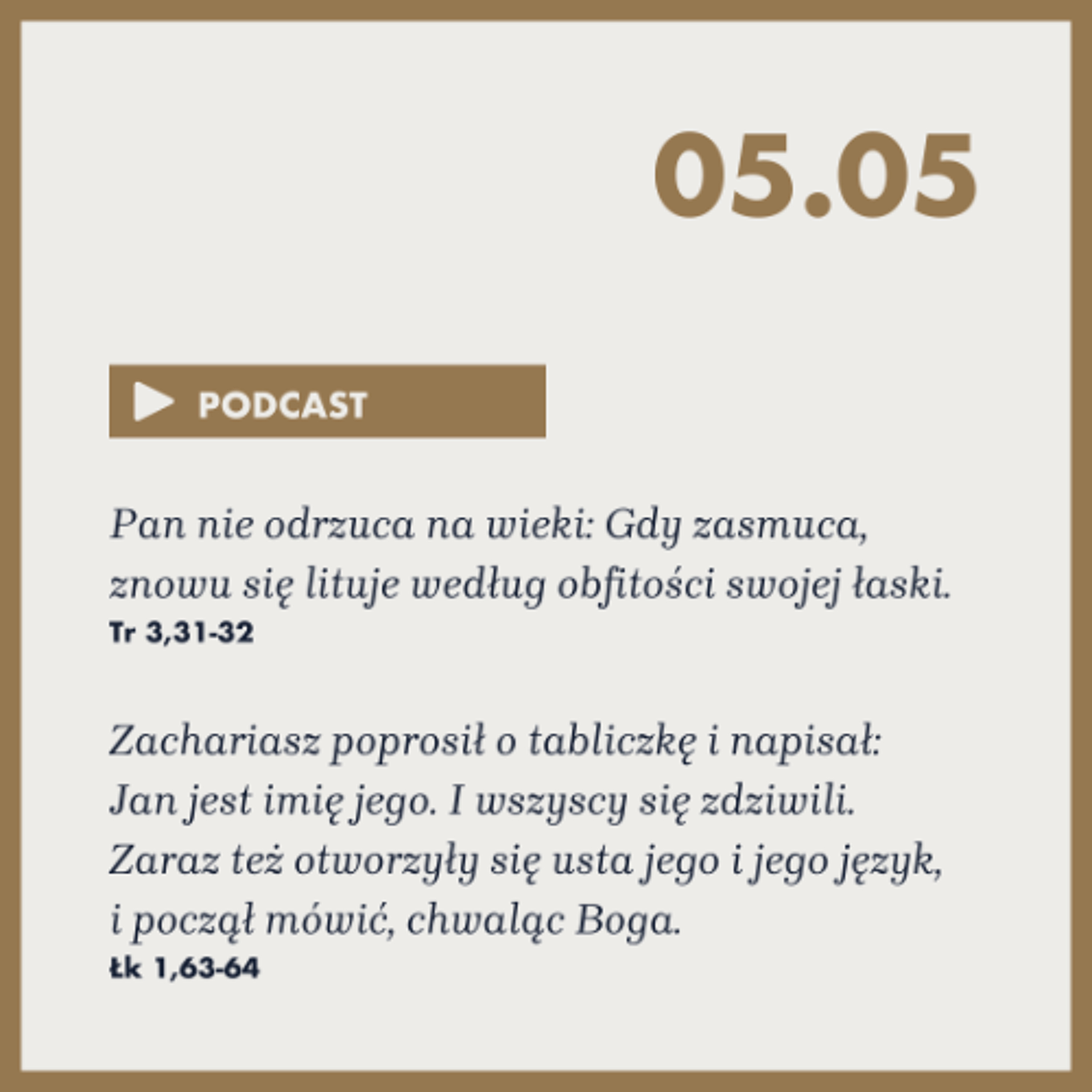 Poranek ze Słowem na 5 maja 2025 episode artwork