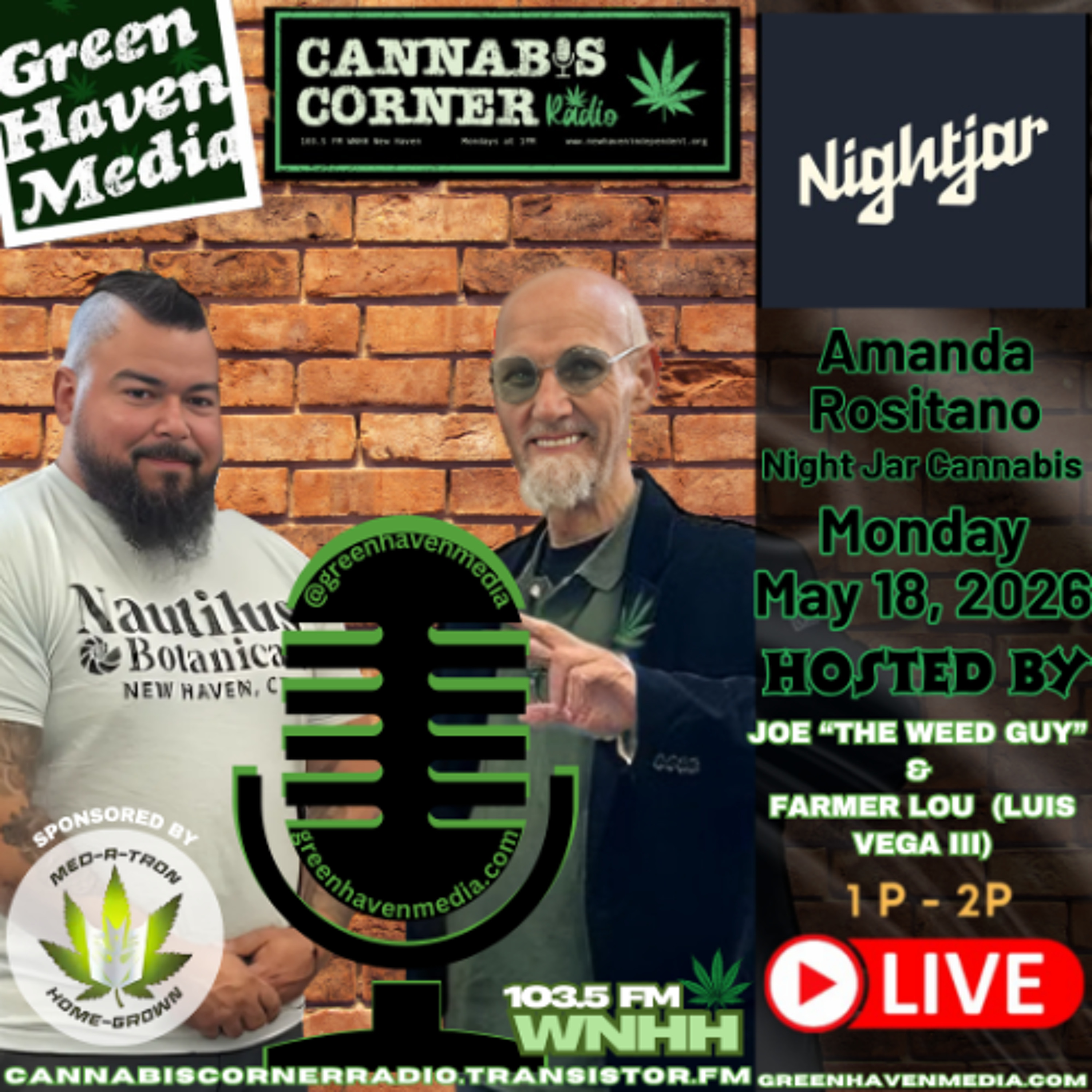 Cannabis Corner Radio: Amanda Rositano, Night Jar Cannabis episode artwork