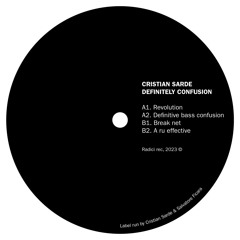 Cristian Sarde - Definitely Confusion // RDC002