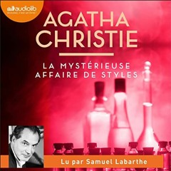 Livre Audio Gratuit 🎧 : La Mystérieuse Affaire De Styles, De Agatha Christie
