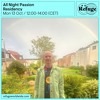 Residency - All Night Passion - 13 Oct 2025 DJ mix artwork - Electronic music tracklist cover image