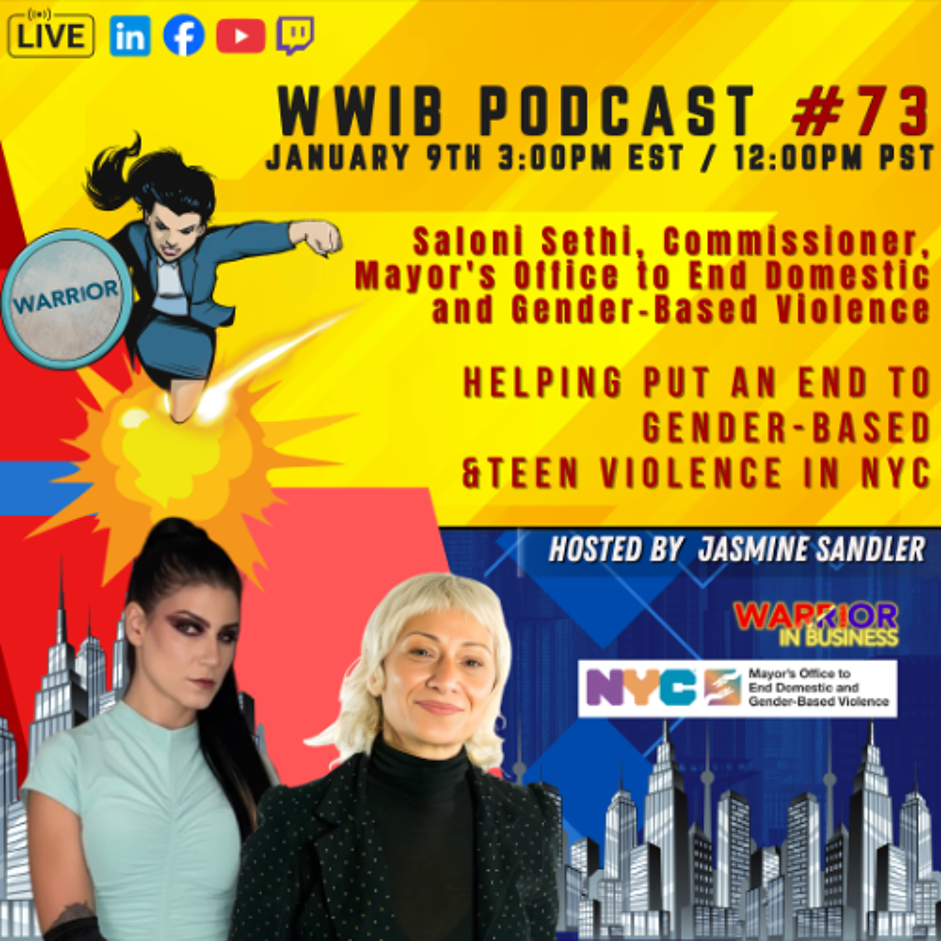 #WarriorWomen in Business Podcast