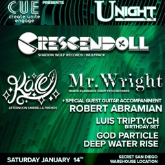Mr. Wright feat. Live Guitar by Robert Abramian - CUE Unight (2023.01.14)(60min)