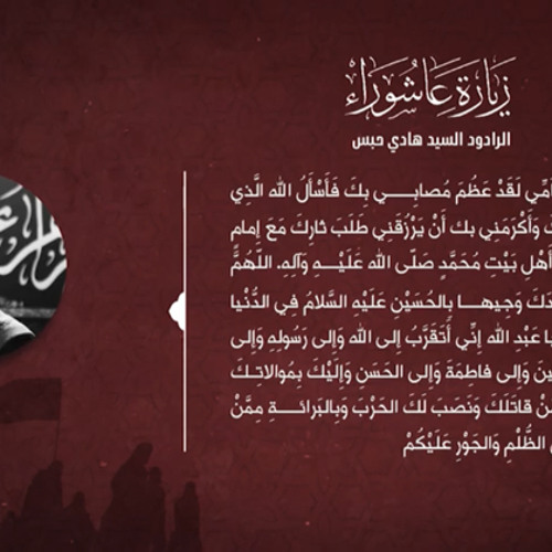 زيارة عاشوراء - الرادود السيد هادي حبس