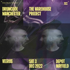 Veerus Live at Drumcode Manchester | The Warehouse Project | 03.12.22