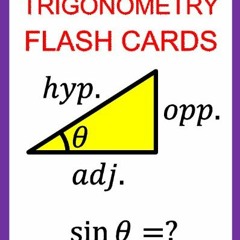 Get EBOOK 🎯 Trigonometry Flash Cards: Memorize Values of Trig Functions (sin, cos, t