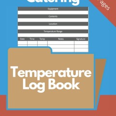 (⚡READ⚡) Food Hygiene Record Book: Temperature Log Book Record | Food Waste Log