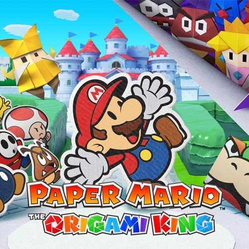 Paper Mario The Origami King - Toad Town (Green Streamer Removal)
